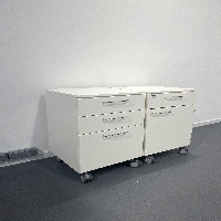 Set of 2 Storage Cabinets image 0